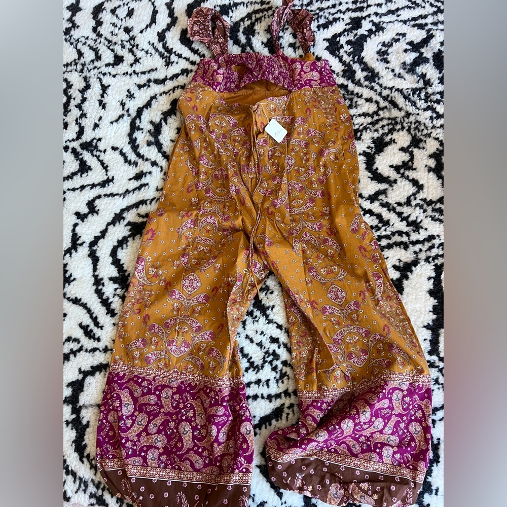 Free People Bali Albright Jumpsuit NWT size S